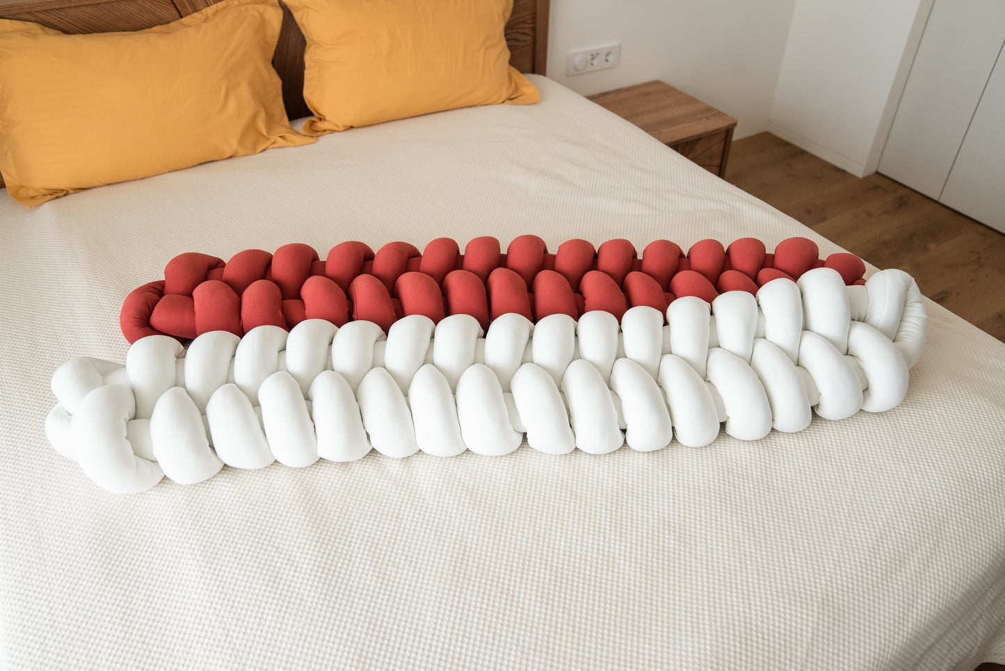 Modern headboard pillow