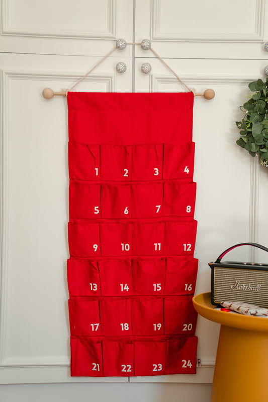 Advent calendar Red