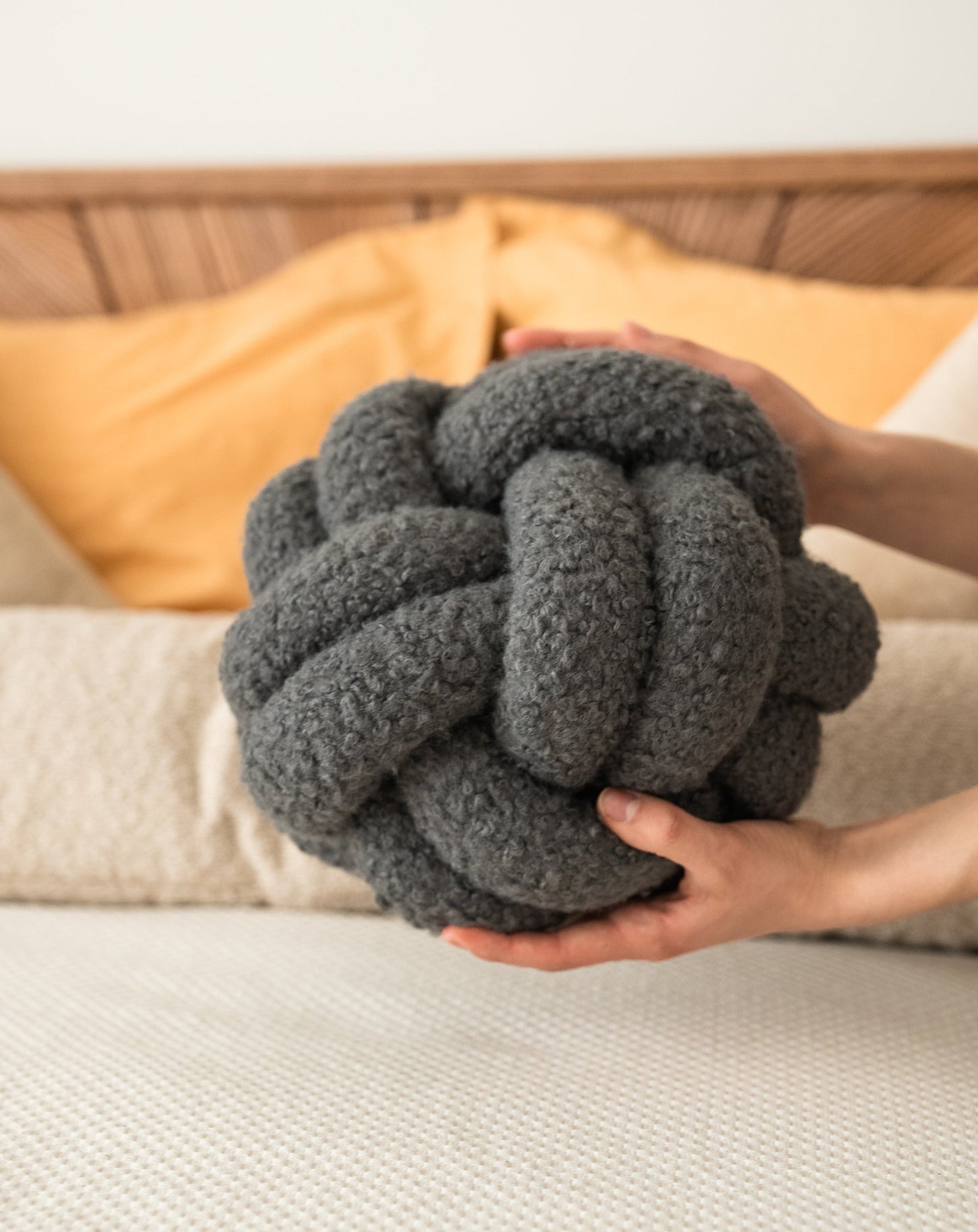 Boucle pillow