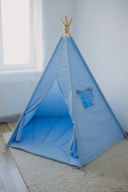 Kids play tent Blue