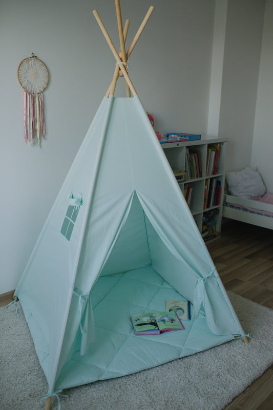 Kids teepee Mint