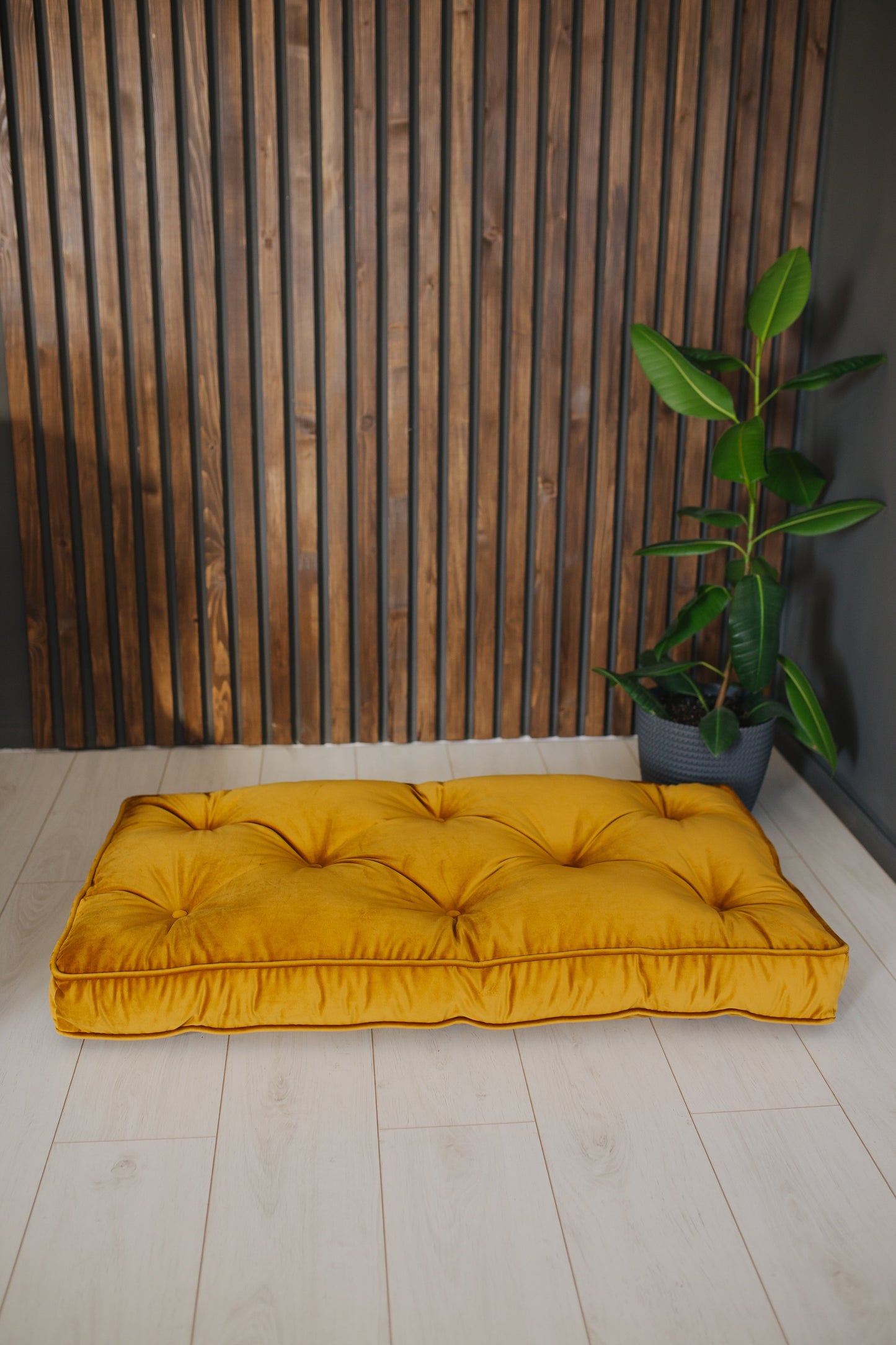 Velvet French cushion